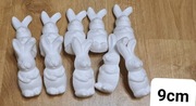 Zajączek styropianowy9cm przydasie półprodukty 