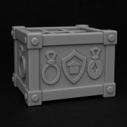 Organizer skrzynia skarbów RPG