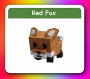 Red fox grow a garden