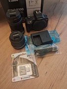 Aparat Canon eos r100 karta 256gb 2 obiektywy