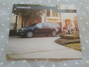 2016 Chevrolet SUBURBAN Prospekt ANGIELSKI USA 30 stron 