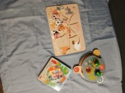 Zabawki drewniane od 2 lat 3szt