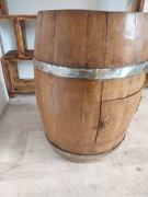 beczka dębowa barek 