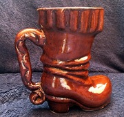 Wazon ceramiczny but PRL