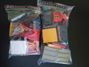 LEGO mix ściany okna drzwi 450 gram