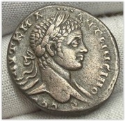 Tetradrachma moneta rzymska - Heliogabal