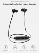 Bezprzewodowe słuchawki Bluetooth Briame Magnetic