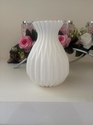 Śliczny elegancki plastikowy wazonik