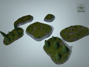 Zestaw makiet teren do gry bitewnej lotrsbg mesbg bolt action wh40k AoS