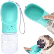 BUTELKA MISKA NA WODĘ DLA PSA NA SPACER 380ml