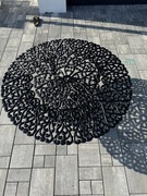 Stolik zabytkowy , aluminiowy na taras