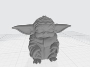 Baby Yoda mała figurka 