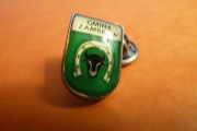 Gmina wiejska Zambrów Herb pin przypinka