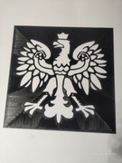 Szablon do malowania. Godło. Polski orzeł. 150mmx150mmx1mm