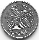 Maroko 1/2 dirham 2002
