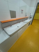 Podwójne umywalki Geberit umywalka 