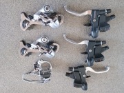 Zestaw Shimano STX - klamko-manetki i przerzutki