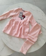 wygodny komplet dziewczęcy  zima ocieplany prążek 98 110 116 104 