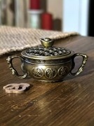 Kadzielnica vintage retro kociołek 