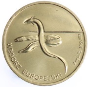 2 zł Węgorz europejski - 2003 rok - kapsel