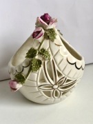 Ażurowy porcelanowy kosz 10 / 8,5 / 6