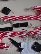 Lampki choinkowe laski solarne