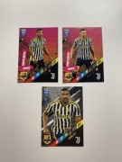 Zestaw 3 kart Juventus Panini Adrenalyn Xl 2024