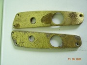 szyldy zamka drzwi wejściowe mosiądz ALPAN GERDA STAR cylindryczny zamek