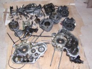 XV 750 Yamaha wirago  82 rok  kartery silnika