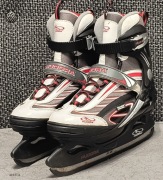 Łyżwy hokejowe HUDORA model Speed 66 Rozmiar 36 wkładki 24,0 cm Ochraniacze