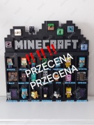 79/26 * PRZECENA (2) * Stojak półeczkana figurki Kinder Joy Minecraft