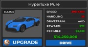 Hyperluxe Pure Car Dealership Tycoon Roblox. Produkt wirtualny.