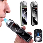 Precyzyjny  bezustnikowy alkomat cyfrowy policyjny ładowarka USB poręczny