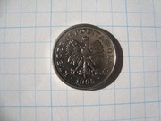 Polska moneta 50 gr groszy 1995 stan