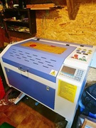 PLOTER LASEROWY CO2 GRAWERKA LASER 60W 40X60 SOKÓŁ