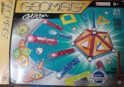 Geomag Klocki Magnetyczne Panele Glitter 44 el. GEO-532 klocki Montessori 
