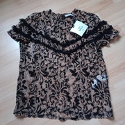 Koronkowa bluzka Zara r. S 