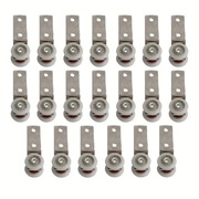 20x rolki prowadnice wózek do szaf okucia drzwi wiszących przesuwnych