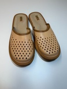 Kapcie męskie skórzane r.45