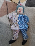 lalka teatralna; clown