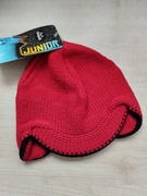 Campus Junior czerwona czapka z daszkiem one size 30% wełna