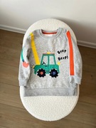 Szara chłopięca bluza dresowa koparka George 104/110 cm