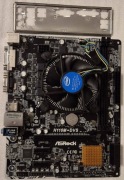 AsRock H110M-DVS 2.0 + Pentium G4560 + chłodzenie Intel