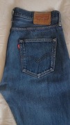 Jeansy męskie Levi's W34 L34 501 prosta nogawka