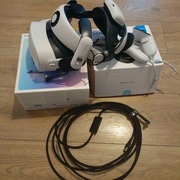 Oculus quest 3S 128GB + gratis kabel link , pasek odciążający z baterią