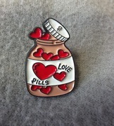 Przypinka metalowa pin