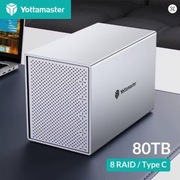Obudowa dysku 5x HDD SSD Yottamaster USB-C RAID
