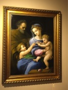 Obraz olejny Madonna della Rosa kopia obrazu Rafaela Santi