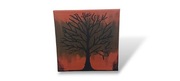 Obraz na plotnie 20x20 " Drzewo Ciszy " 