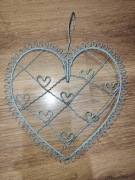 Metalowe Serce Ozdoba zawieszana 